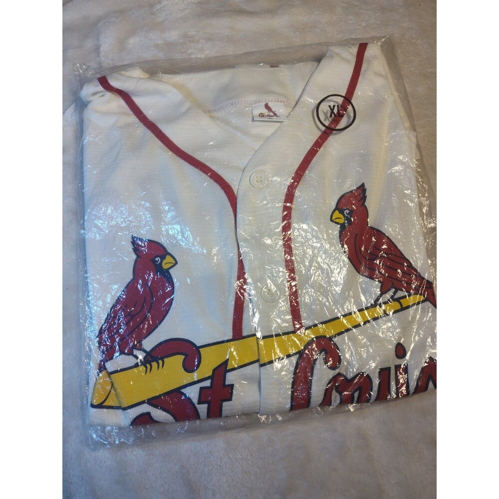New MLB St Louis Cardinals #28 Baseball Jersey Mens Size XL